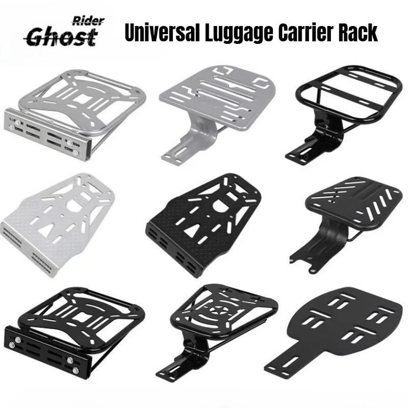Locker Storage Metal - Universal Luggage Carrier Rack Motorcycle Cargo