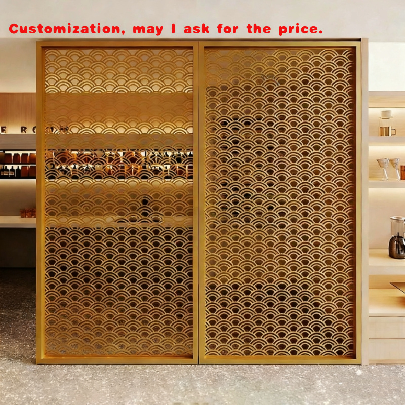 Partition Screen Divider - custom.Good Quality Aluminum Screen Partition Wall