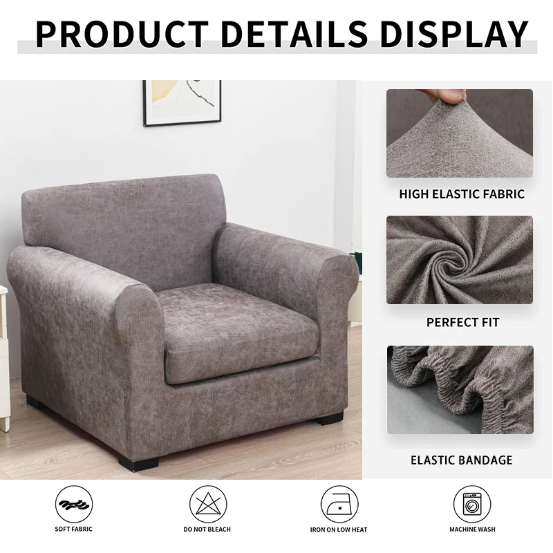 Faux Leather Look Couch Cover  - Office Furniture Dimensions review and price