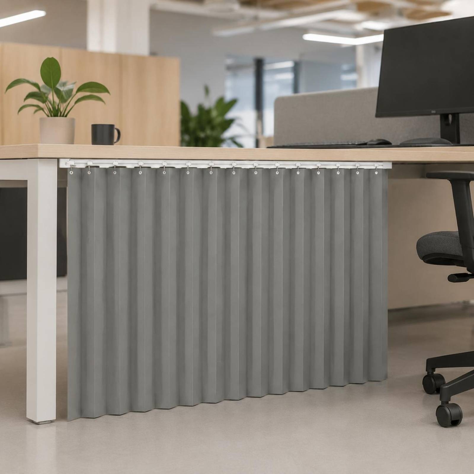 Desk Privacy Curtain Wind Bloc - Office Furniture Desk review and price