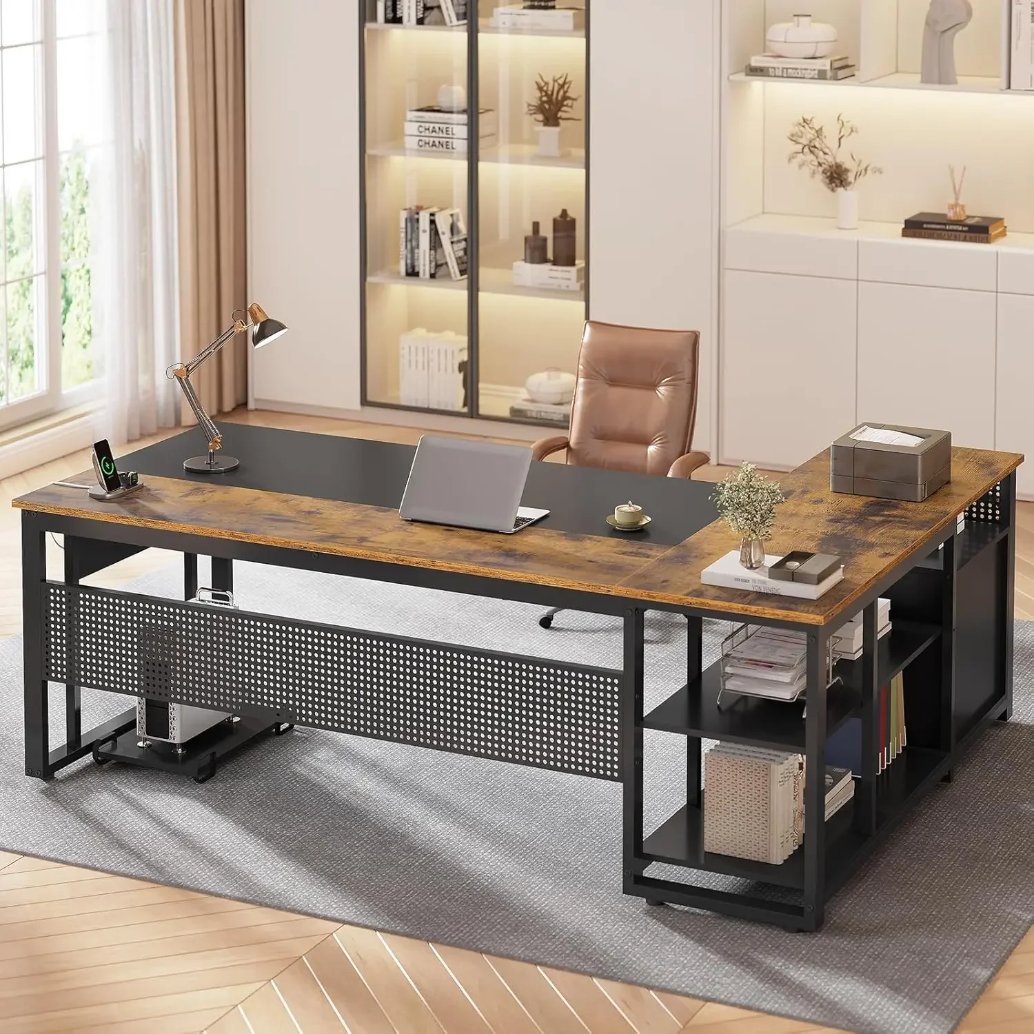 71 in Executive Desk with Powe - Office Furniture Outlet review and price