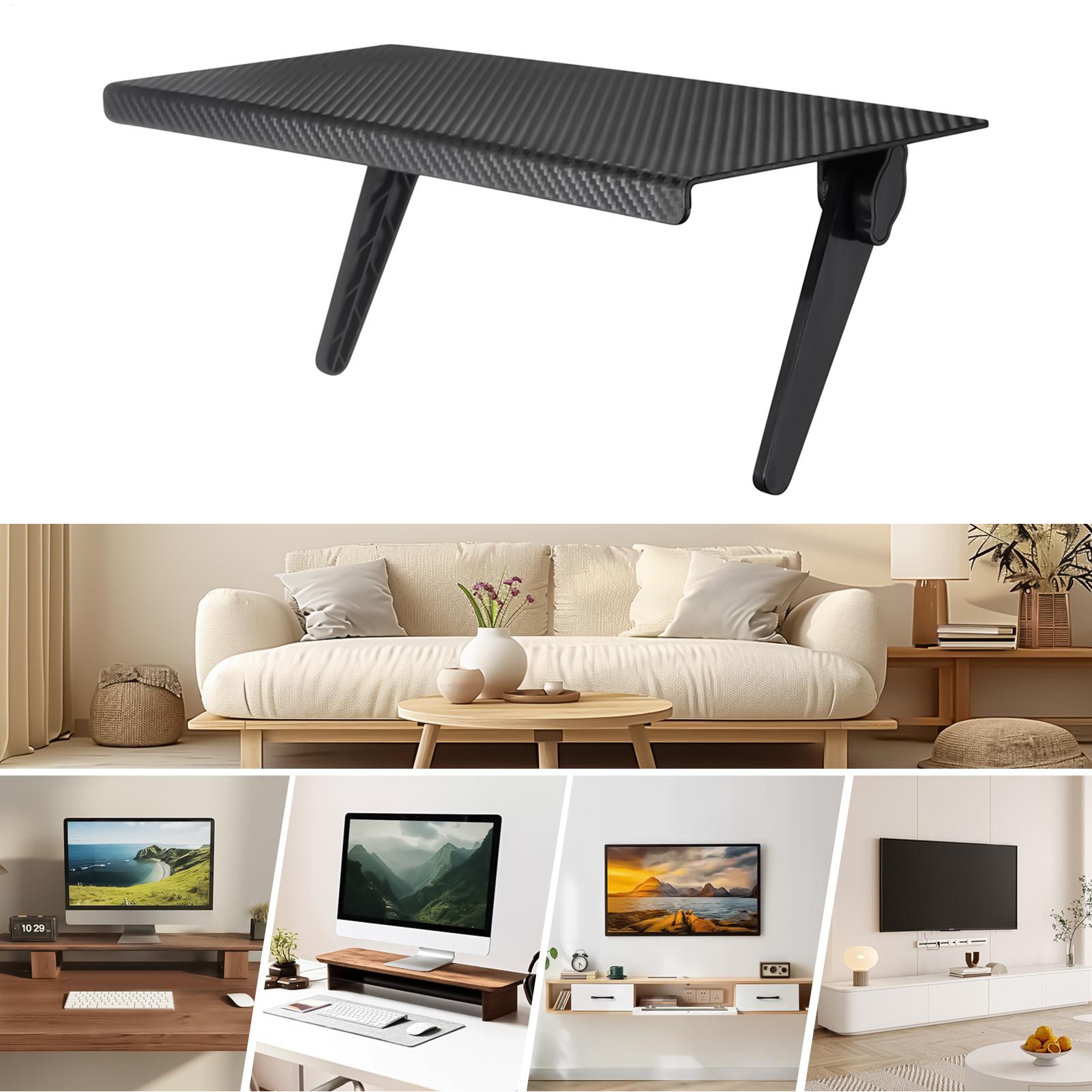 TV Shelf For Cable Box 13in DV - Adjustable Monitor Mount review and price