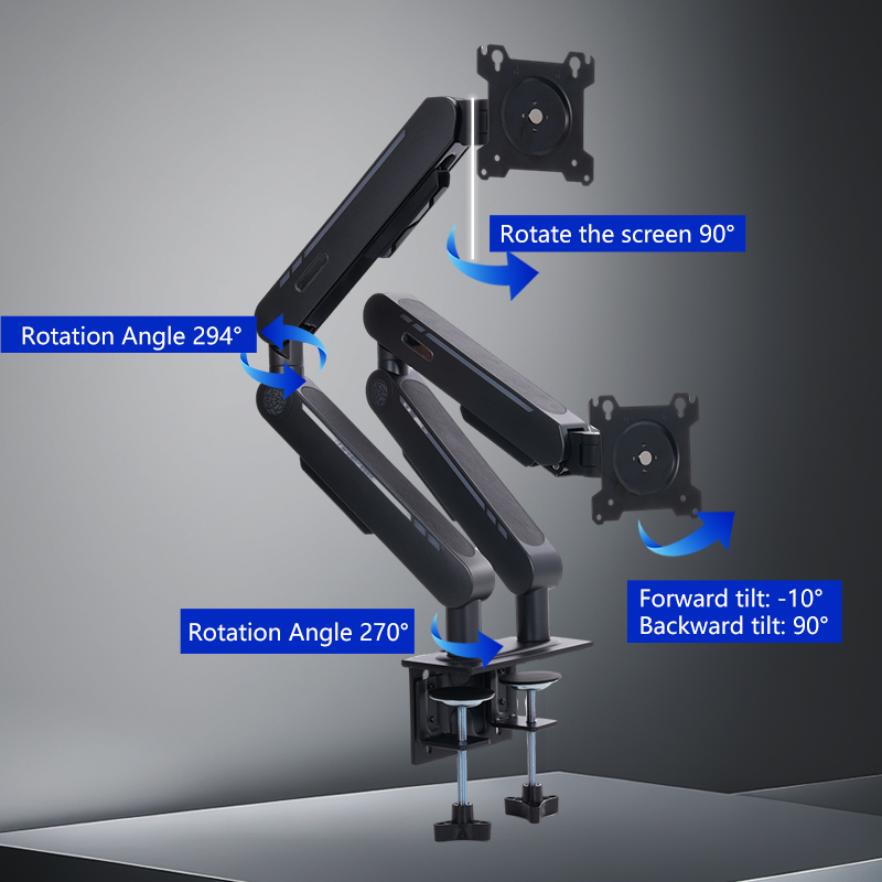New Arrival Gas Spring Desk Mo - Adjustable Monitor Mount review and price