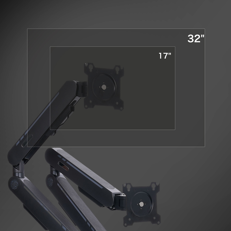 New Arrival Gas Spring Desk Mo - Adjustable Monitor Mount review and price