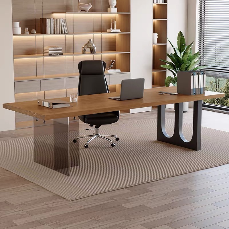 Italian Acrylic Floating Woode - Office Furniture Desk review and price