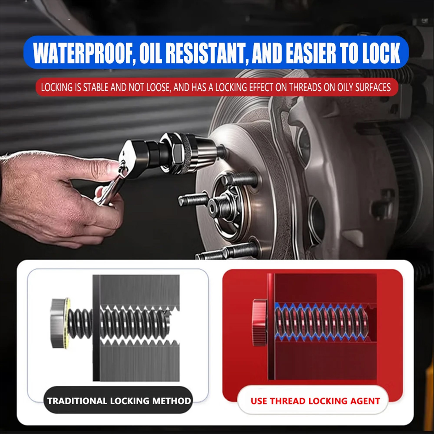 50ml Threadlocker 243 Blue Med - Locker Storage Metal review and price