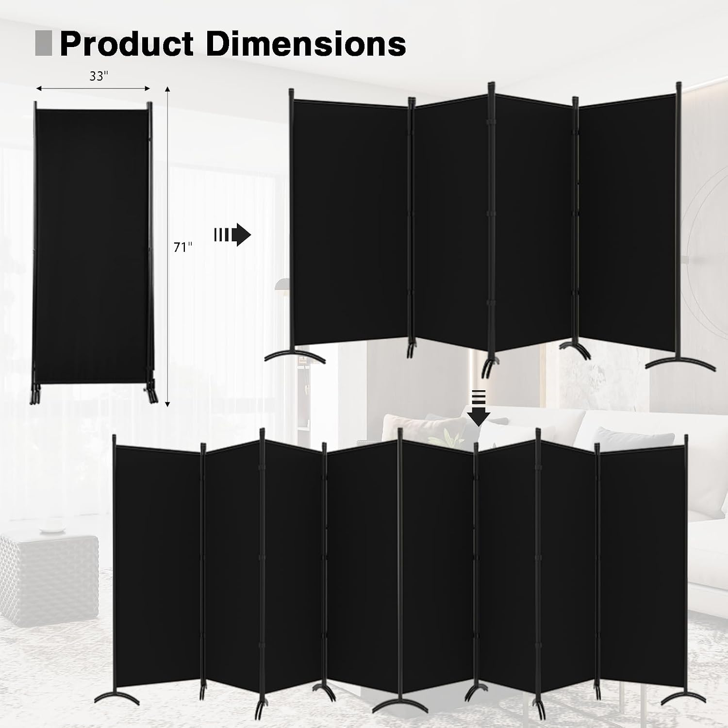 Room Divider-Folding Privacy S - Partition Screen Divider review and price