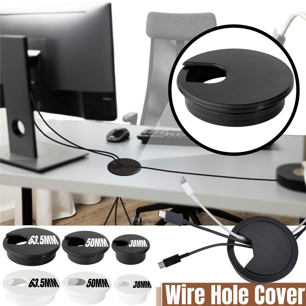 Plastic Wire Hole Cover 1.5/2/ - Office Furniture Outlet review and price
