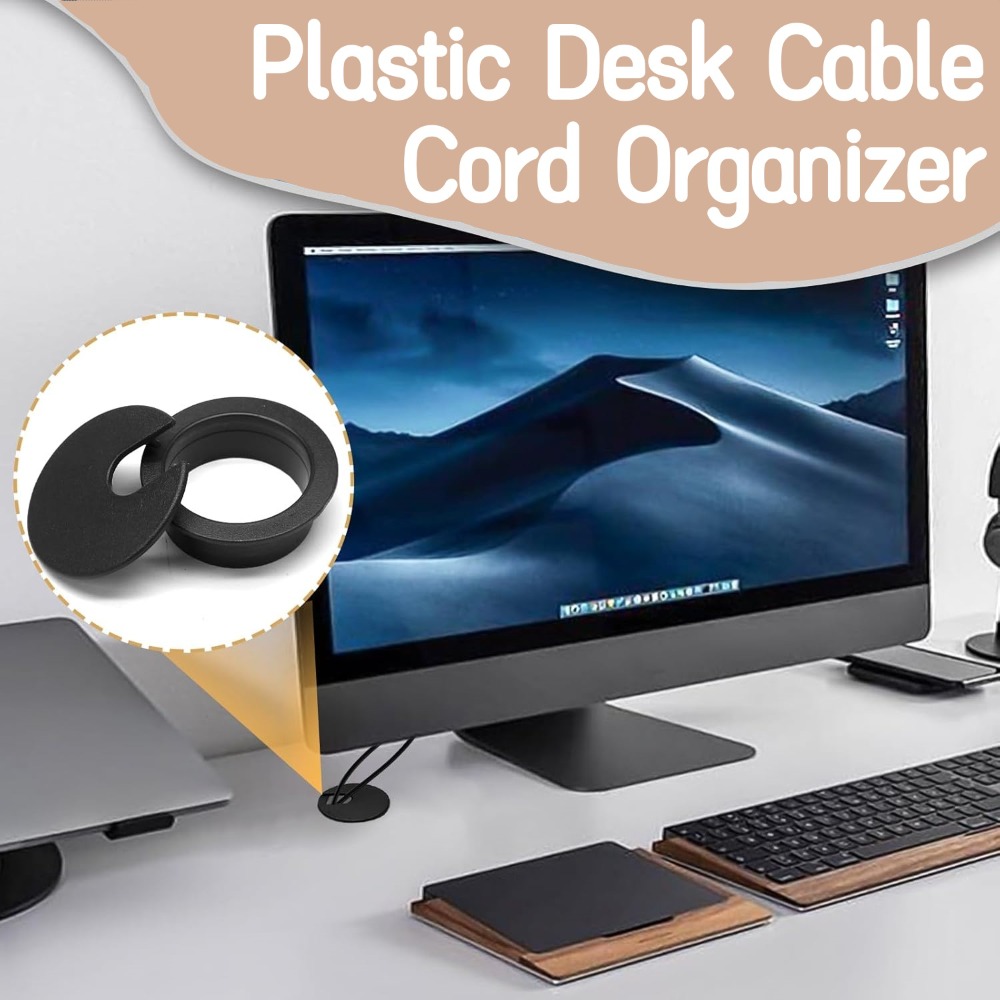Plastic Wire Hole Cover 1.5/2/ - Office Furniture Outlet review and price