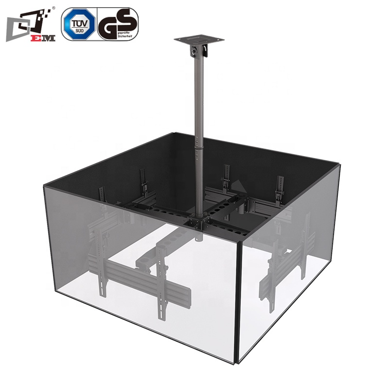 Retractable Hanging Ceiling Mo - Adjustable Monitor Mount review and price