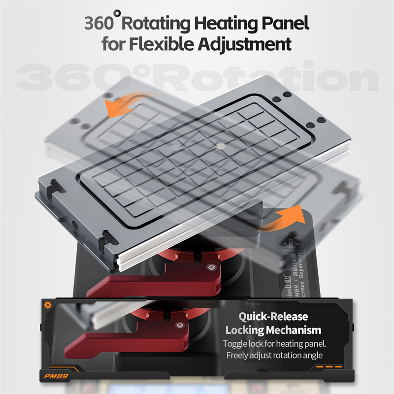 QianLi PM89 360° Rotating Heat - Partition Screen Divider review and price