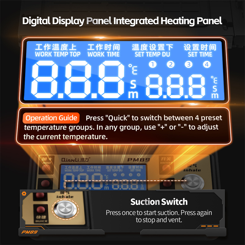 QianLi PM89 360° Rotating Heat - Partition Screen Divider review and price