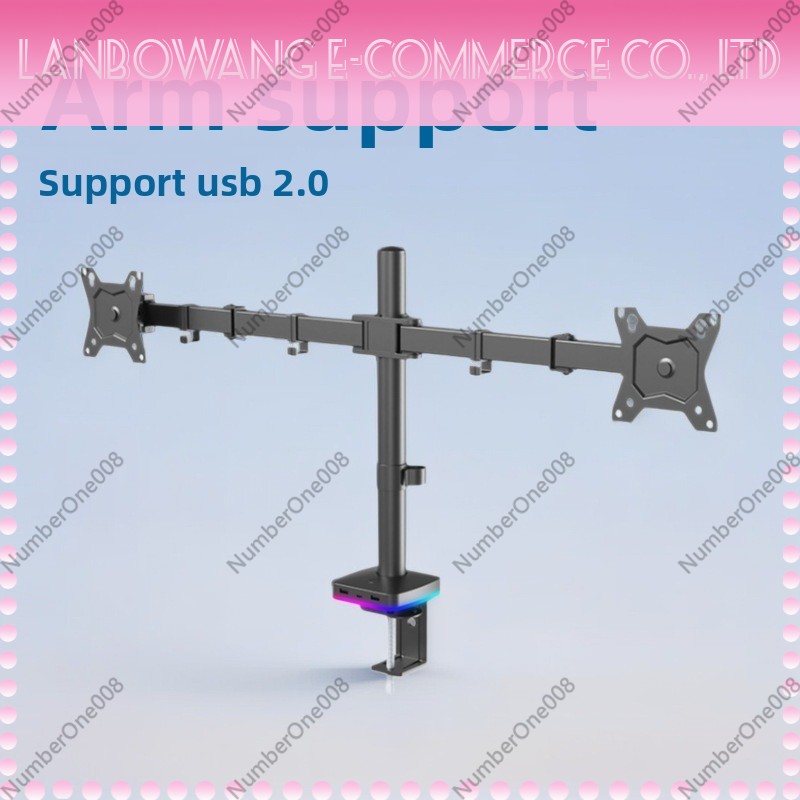 Monitor Arm with Type C USB In - Adjustable Monitor Mount review and price