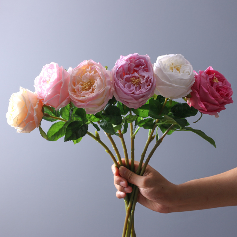 5pcs Artificial Rose Peony Rea - Office Furniture Installation review and price