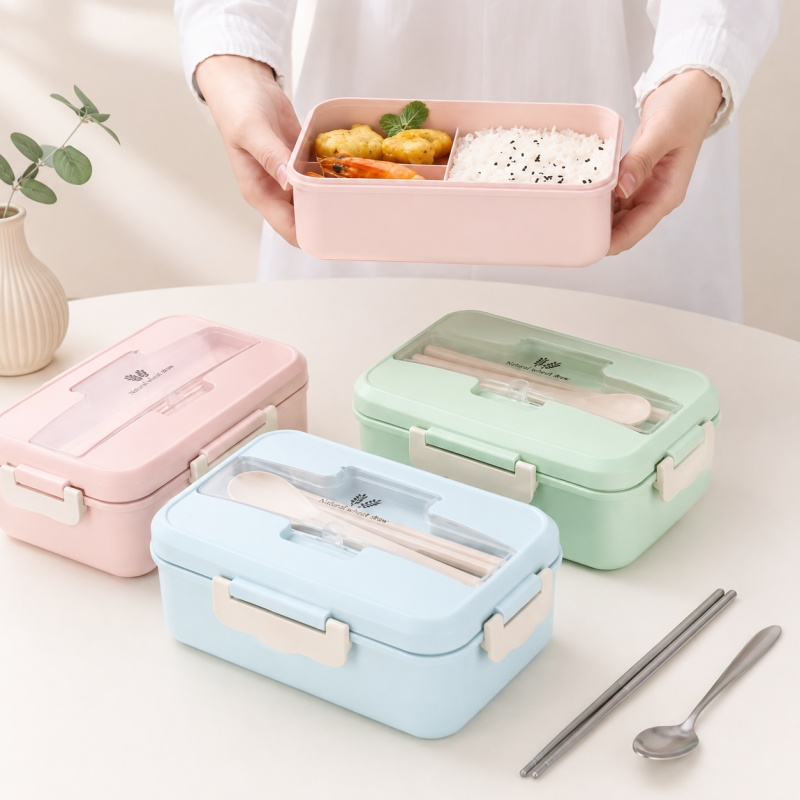 Wheat Straw Lunch Box Microwav - Office Furniture China review and price
