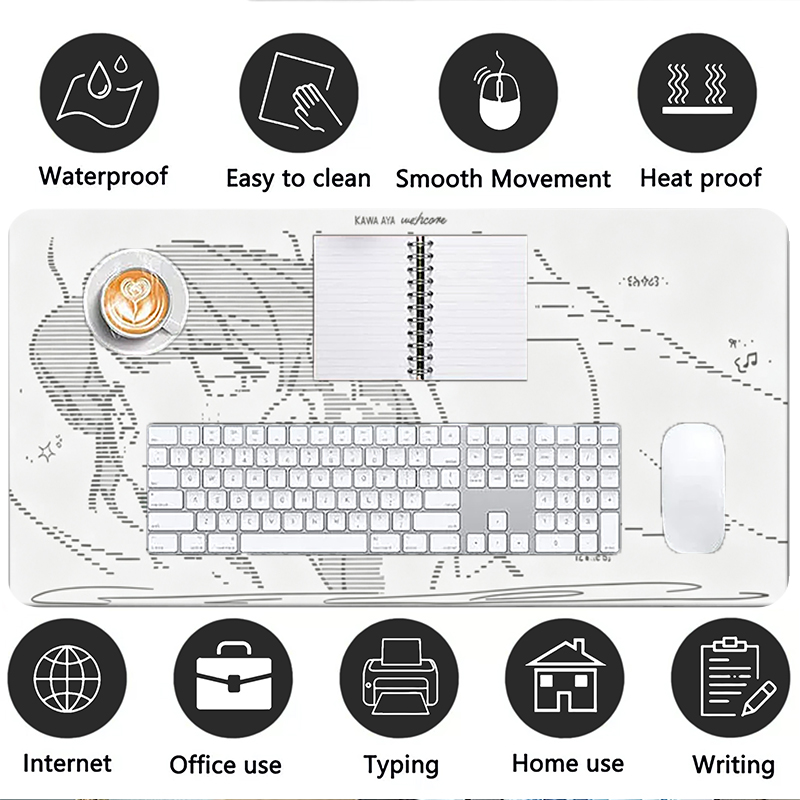 1Pcs Leather Mouse Pad Anime A - Office Furniture China review and price